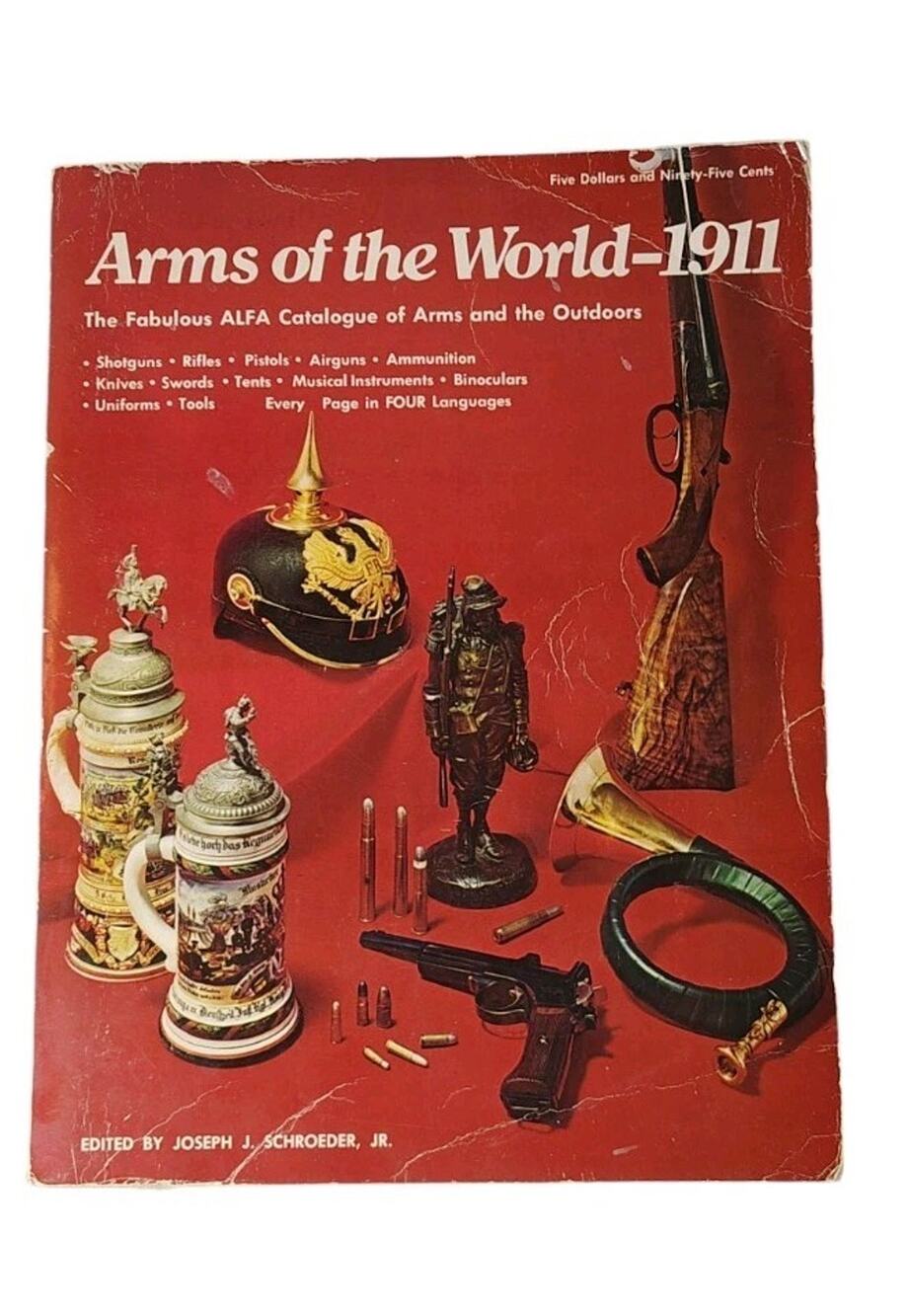 Arms Of The World 1911 Book Catalog Outdoors 4 Languages Knives Tools Uniforms